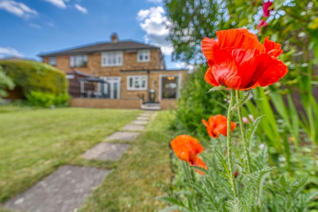 Elegant 5 Bed House - Sleeps 9, Central Solihull, Nec, Jlr, Hs2, Resorts World, Airport Business And Leisure Stays, エクステリア 写真
